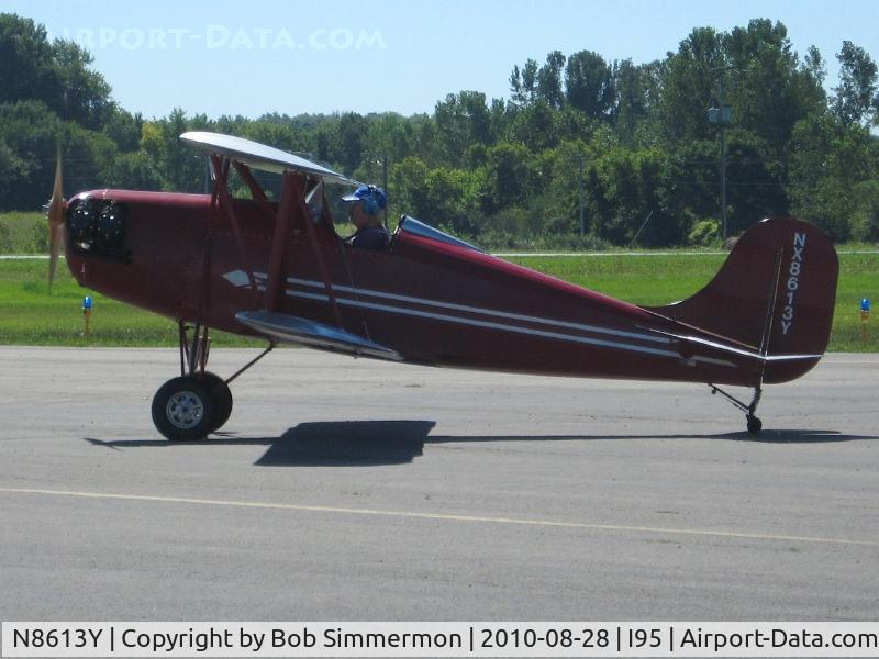 N8613Y, Rose Parrakeet A-1 Replica C/N 001, On the ramp at Kenton, Ohio