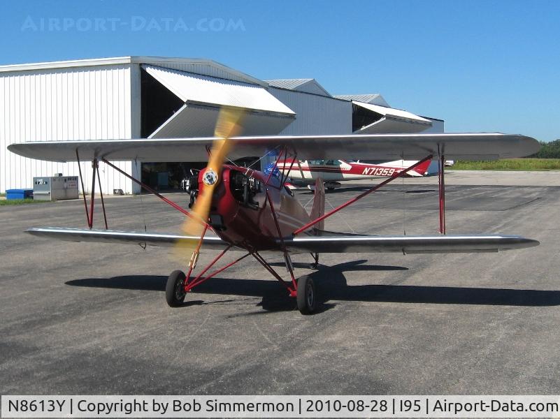 N8613Y, Rose Parrakeet A-1 Replica C/N 001, On the ramp at Kenton, Ohio