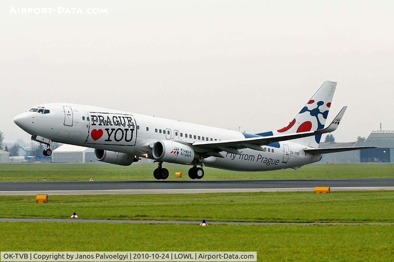OK-TVB, 2001 Boeing 737-8CX C/N 32362, Travel Service (
