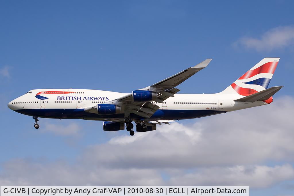 G-CIVB, 1994 Boeing 747-436 C/N 25811, British Airways 747-400