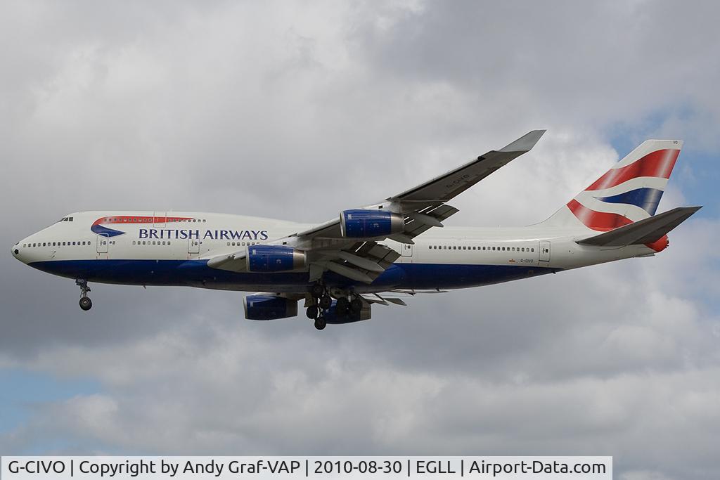 G-CIVO, 1997 Boeing 747-436 C/N 28849, British Airways 747-400