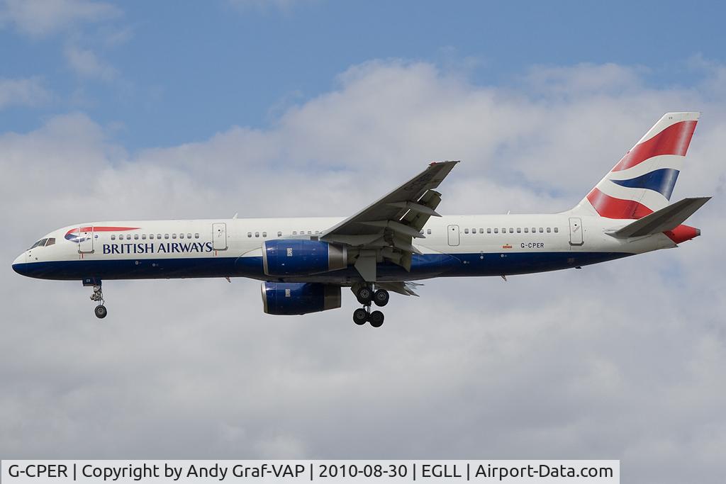 G-CPER, 1997 Boeing 757-236 C/N 29113, British Airways 757-200
