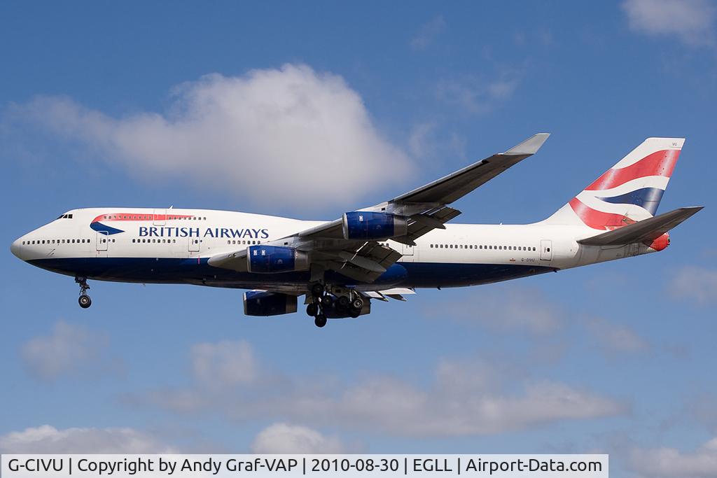 G-CIVU, 1998 Boeing 747-436 C/N 25810, British Airways 747-400