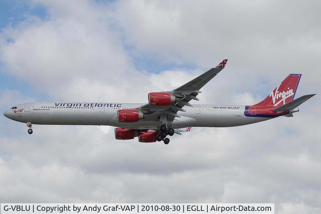 G-VBLU, 2006 Airbus A340-642 C/N 723, Virgin Atlantic A340-600