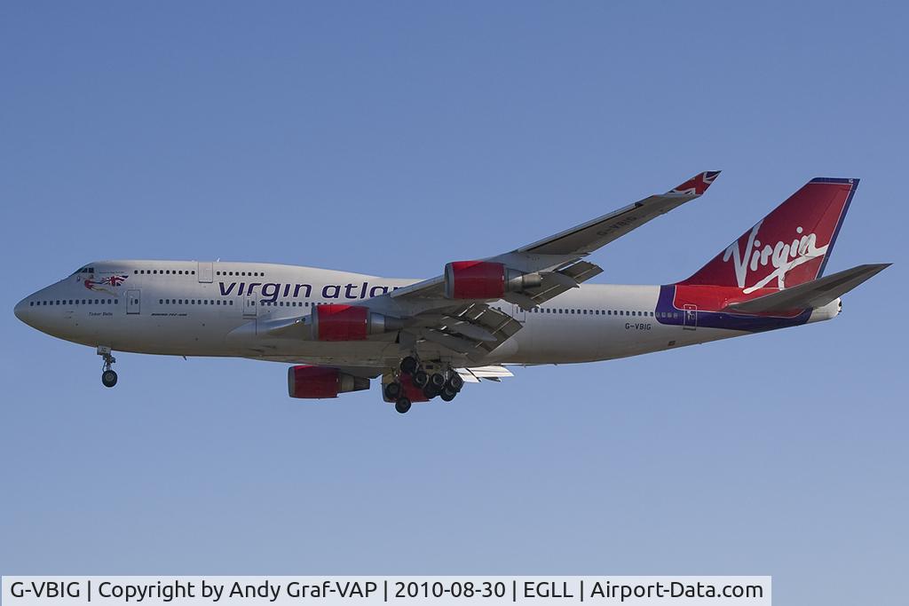 G-VBIG, 1996 Boeing 747-4Q8 C/N 26255, Virgin Atlantic 747-400