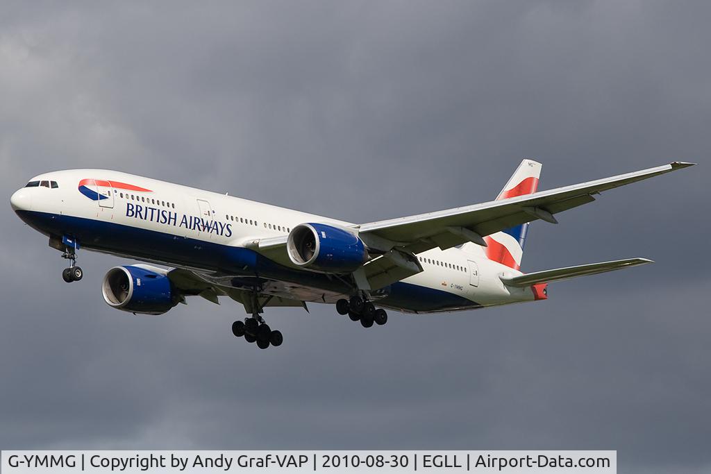 G-YMMG, 2000 Boeing 777-236/ER C/N 30308, British Airways 777-200