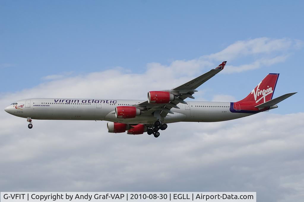 G-VFIT, 2006 Airbus A340-642 C/N 753, Virgin Atlantic A340-600