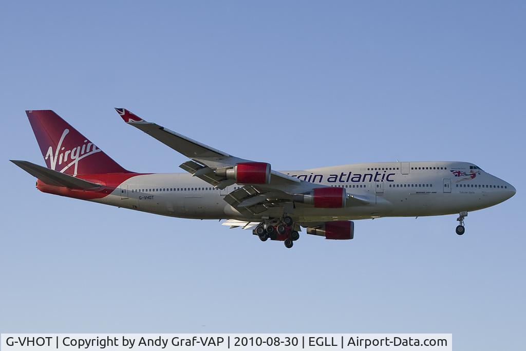G-VHOT, 1994 Boeing 747-4Q8 C/N 26326, Virgin Atlantic 747-400