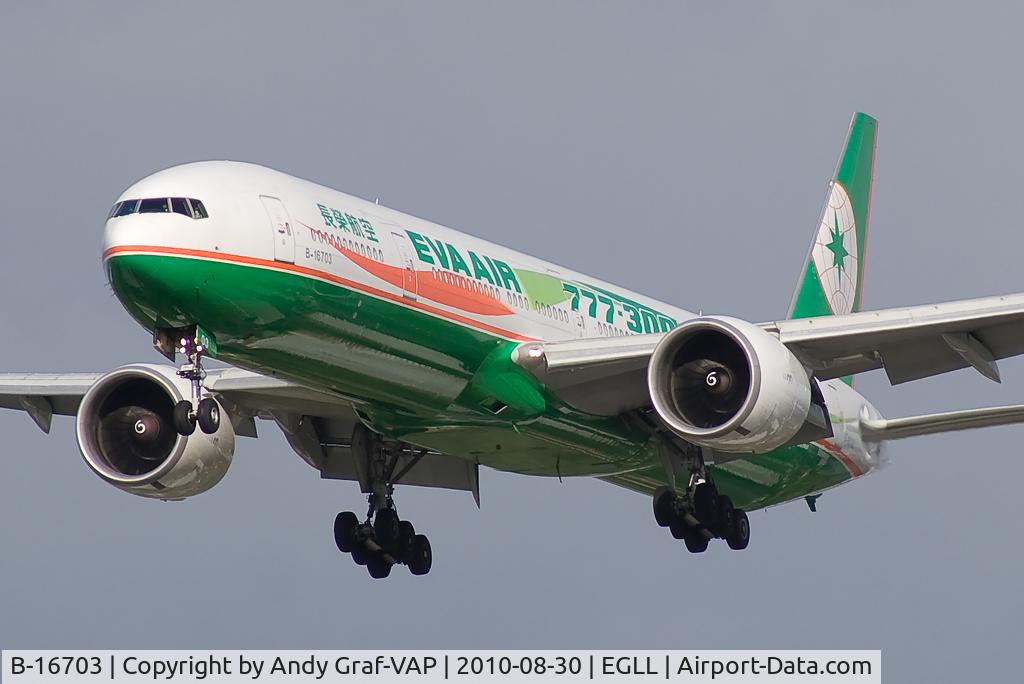 B-16703, 2006 Boeing 777-35E/ER C/N 32643, Eva Air 777-300