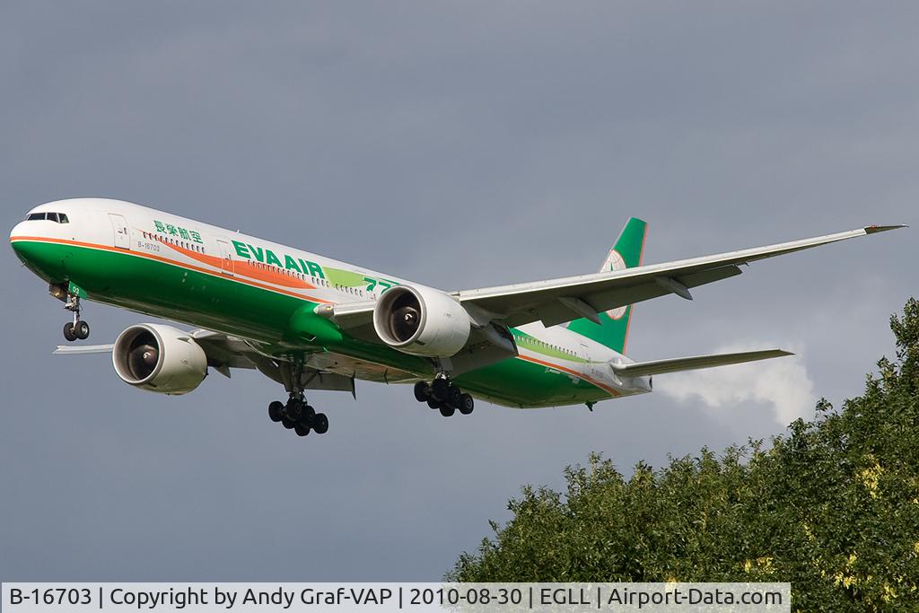 B-16703, 2006 Boeing 777-35E/ER C/N 32643, Eva Air 777-300
