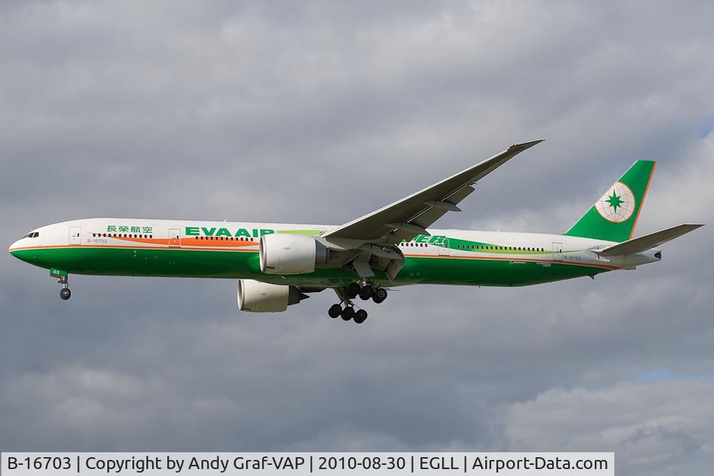 B-16703, 2006 Boeing 777-35E/ER C/N 32643, Eva Air 777-300