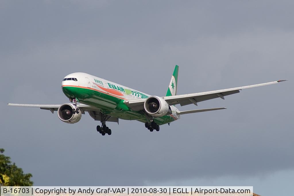 B-16703, 2006 Boeing 777-35E/ER C/N 32643, Eva Air 777-300