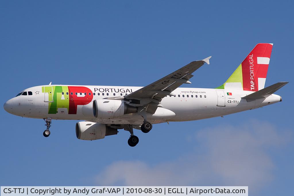 CS-TTJ, 1999 Airbus A319-111 C/N 979, TAP A319