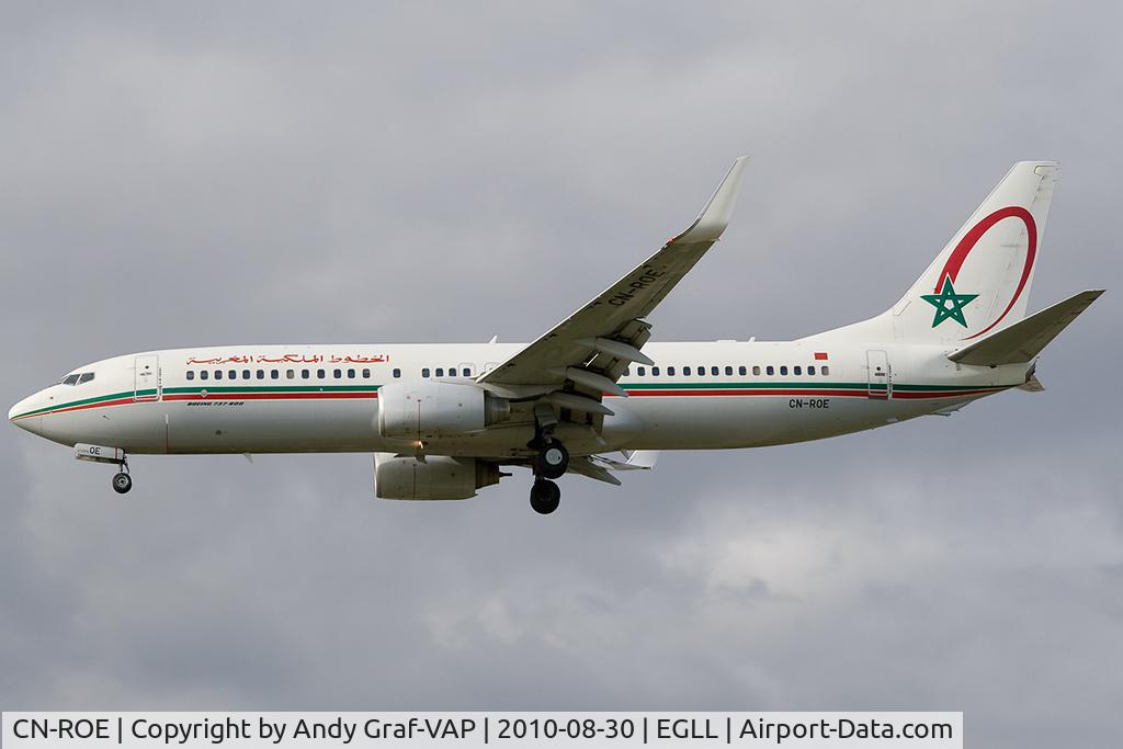 CN-ROE, 2006 Boeing 737-8B6 C/N 33063, Royal Air Maroc 737-800