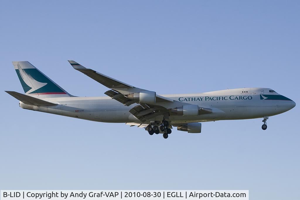 B-LID, 2009 Boeing 747-467F/SCD C/N 36869, Cathay Pacific 747-400