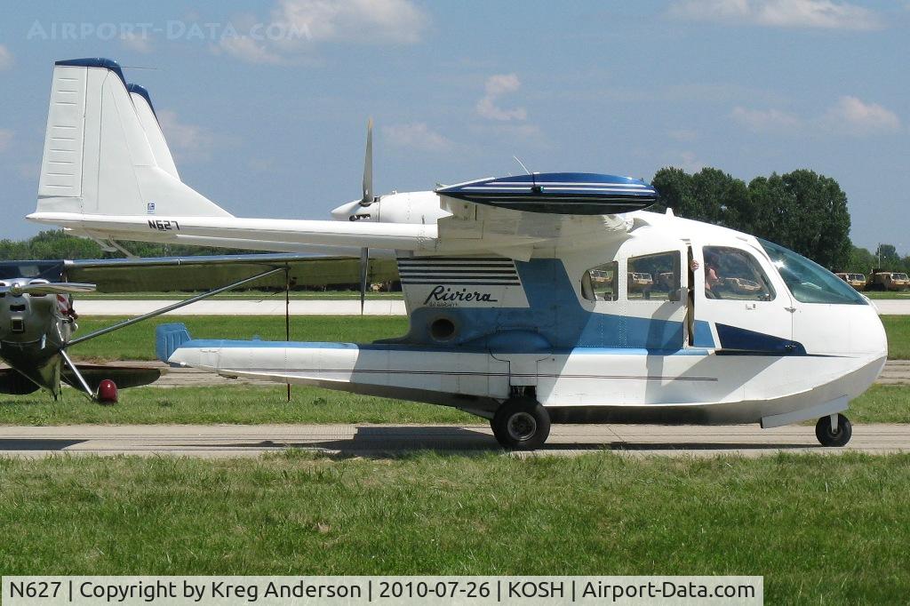 N627, 1962 Nardi FN.333 Riviera C/N 002, EAA AirVenture 2010