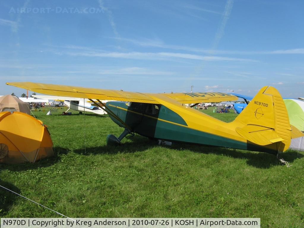 N970D, 1947 Stinson 108-2 Voyager C/N 108-2970, EAA AirVenture 2010