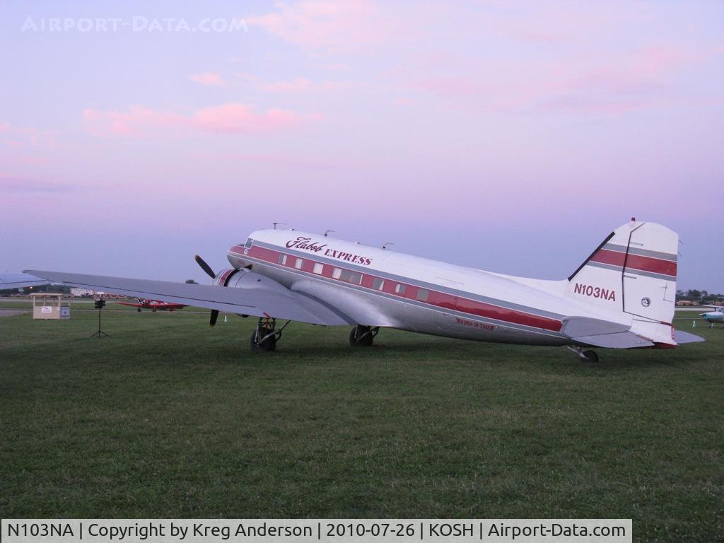 N103NA, 1945 Douglas DC-3C-S1C3G (C-47B) C/N 16821, EAA AirVenture 2010