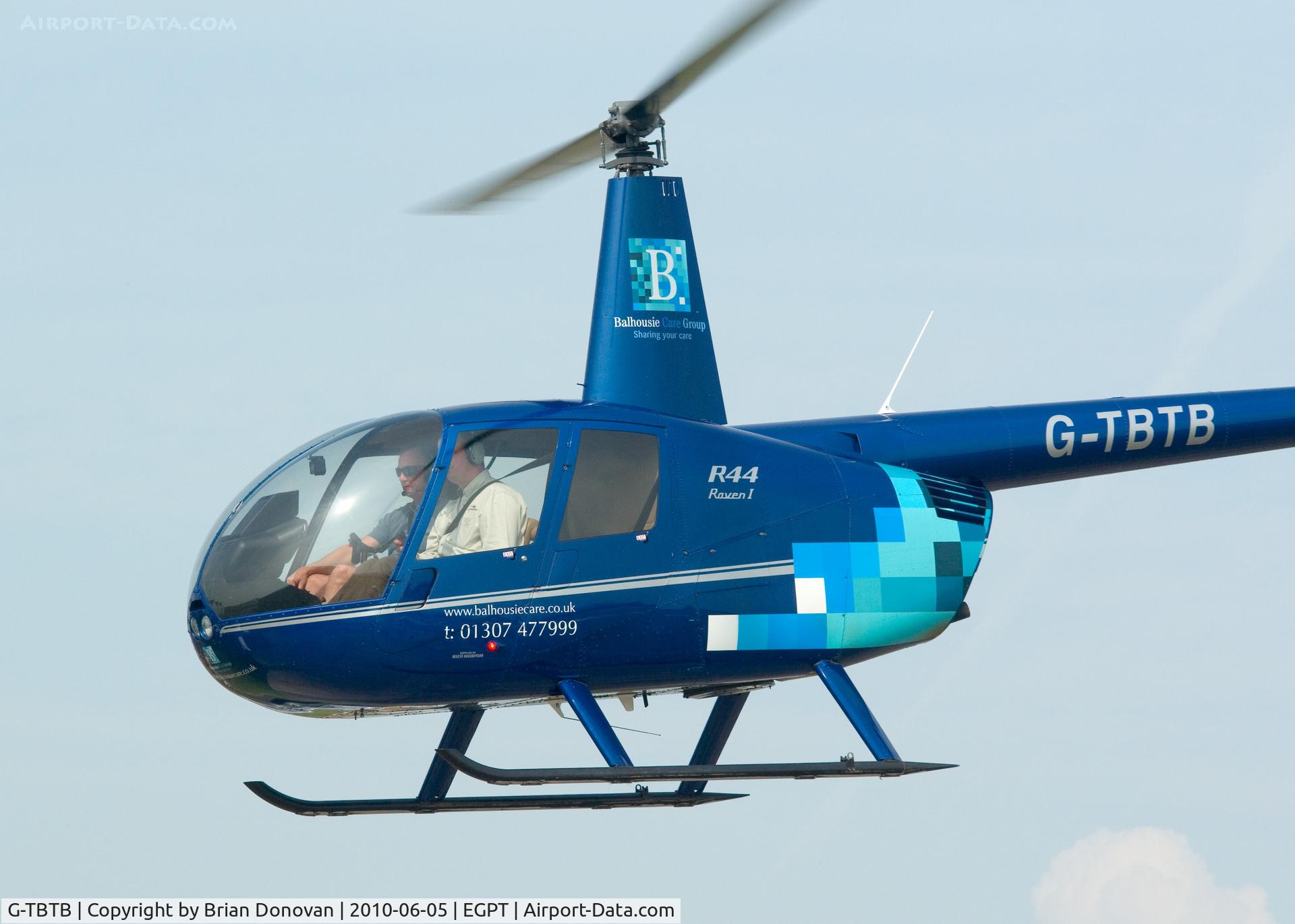 G-TBTB, 2006 Robinson R44 Raven C/N 1559, Privately Owned.
Heart of Scotland Airshow, Perth
