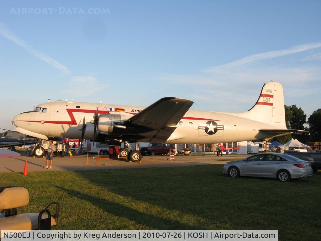 N500EJ, 1945 Douglas C-54E Skymaster (DC-4A) C/N DO316, EAA AirVenture 2010