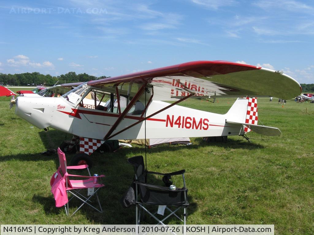 N416MS, 2008 American Legend Texas Sport C/N MS101, EAA AirVenture 2010