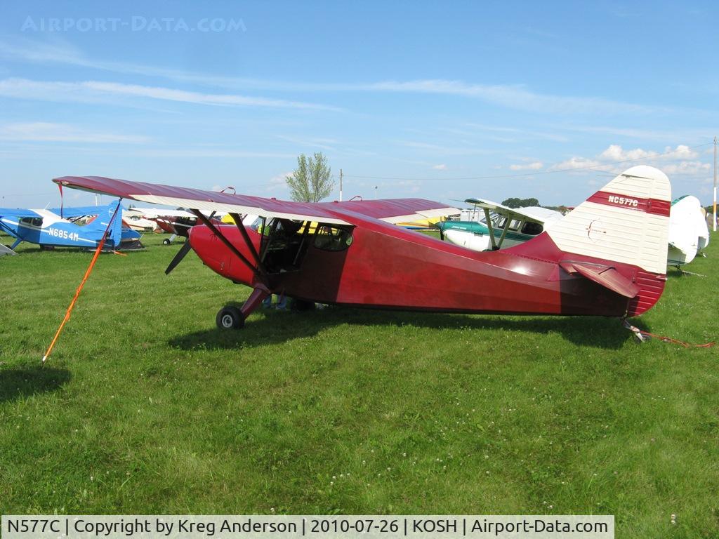 N577C, 1947 Stinson 108-3 Voyager C/N 108-3577, EAA AirVenture 2010
