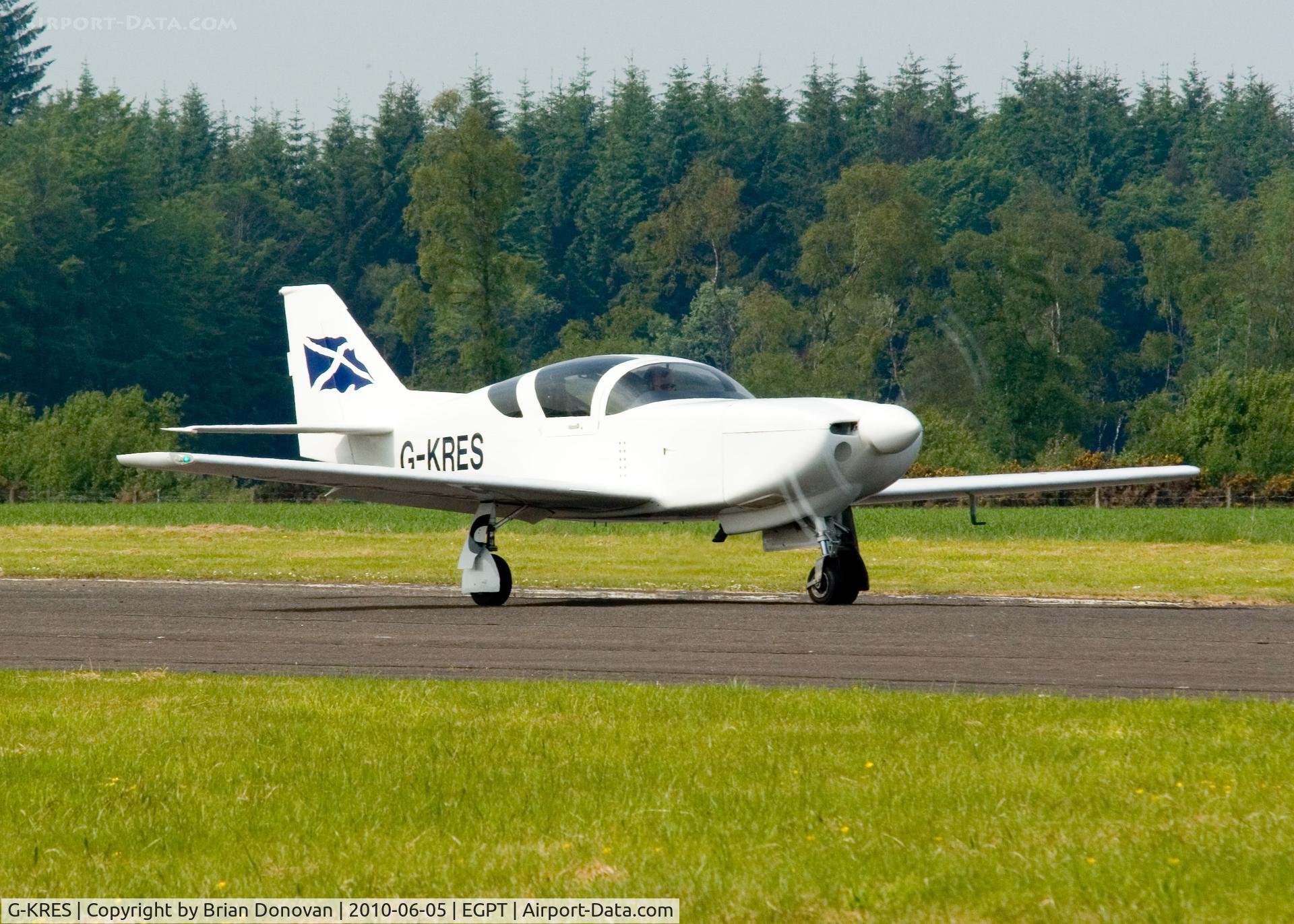 G-KRES, 2000 Glasair Super II-SRG C/N PFA 149-12984, Privately Owned.
Heart of Scotland Airshow, Perth