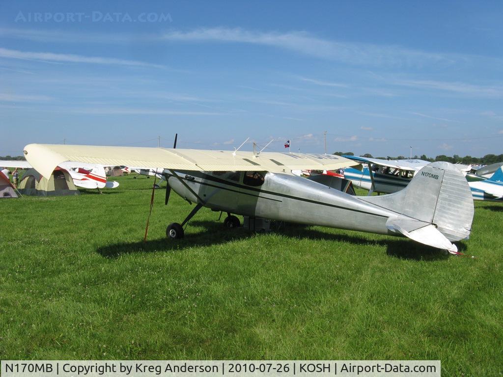 N170MB, 1950 Cessna 170A C/N 19203, EAA AirVenture 2010