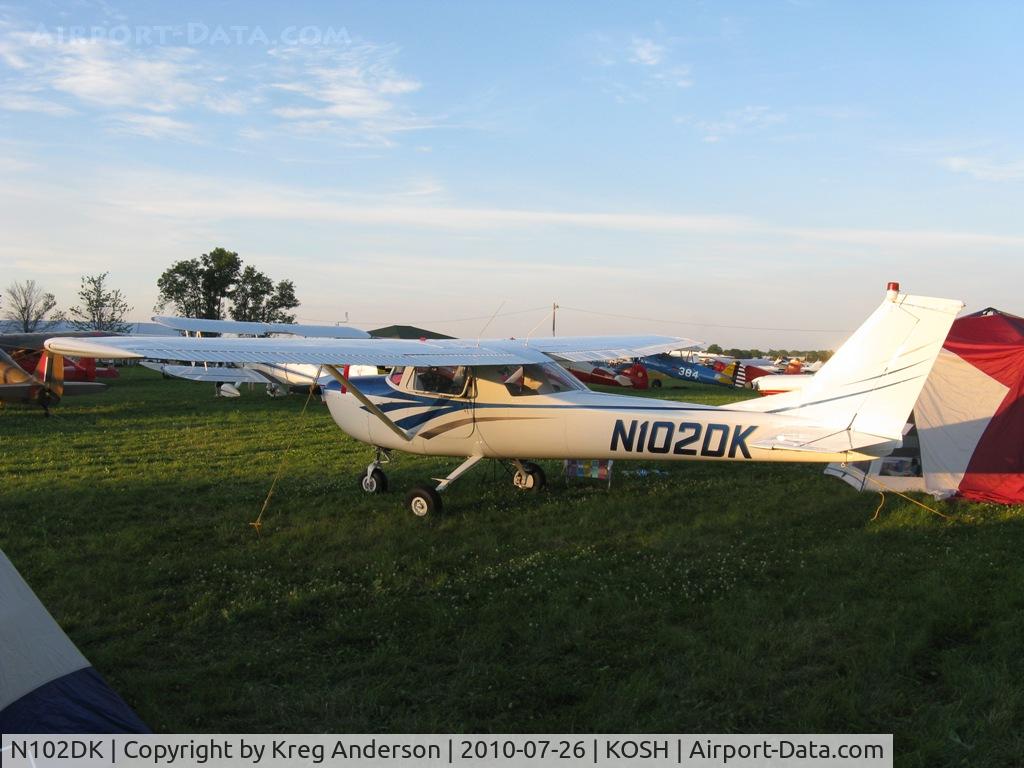 N102DK, 1966 Cessna 150F C/N 15063277, EAA AirVenture 2010