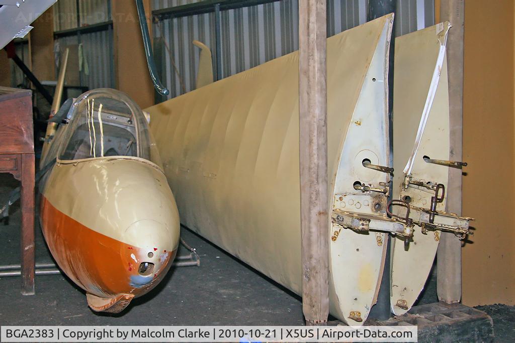 BGA2383, Carmam M-100S Mesange C/N 012, Carmam M100S in store at The North East Aircraft Museum, Sunderland, UK in October 2010.