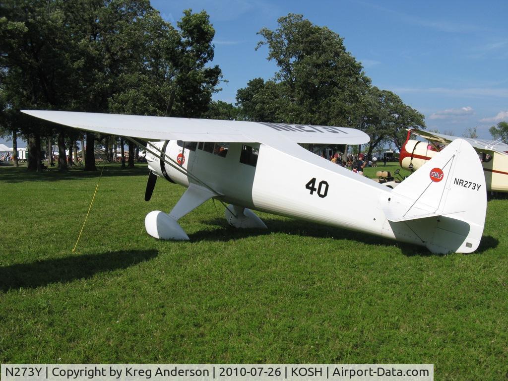 N273Y, 1985 Howard Aircraft DGA-6 Replica C/N JRY-02, EAA AirVenture 2010
