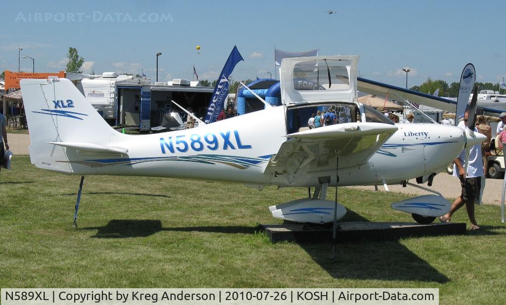 N589XL, 2007 Liberty XL-2 C/N 0073, EAA AirVenture 2010