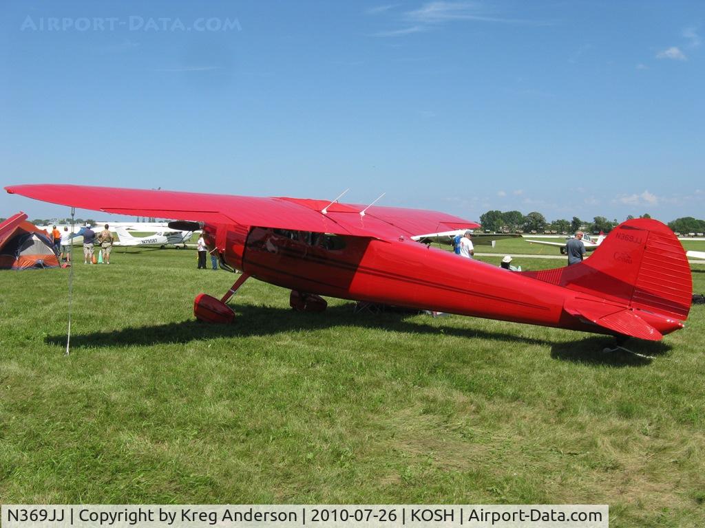N369JJ, 1950 Cessna 195A C/N 7510, EAA AirVenture 2010
