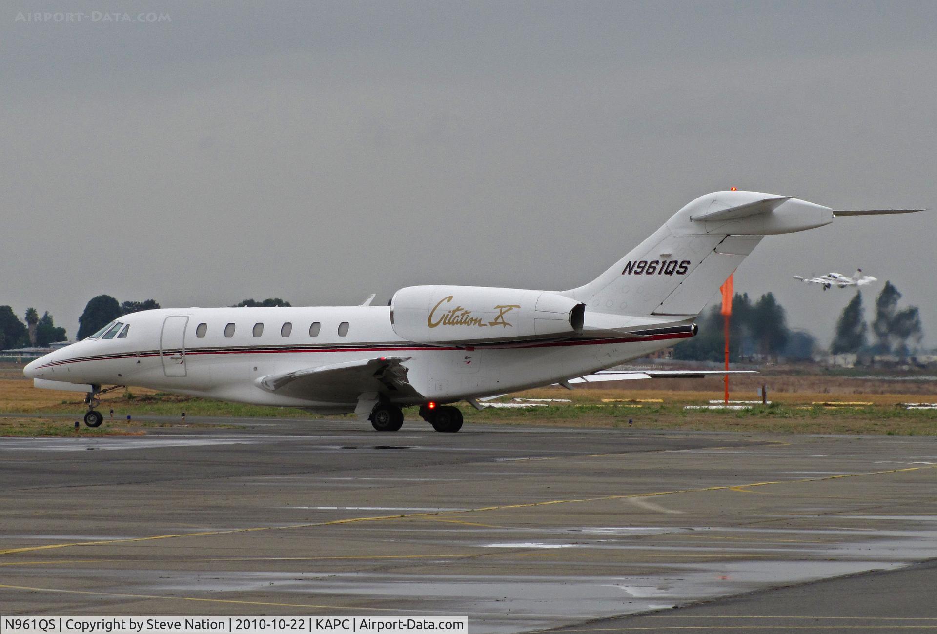 N961QS, 1998 Cessna 750 Citation X Citation X C/N 750-0061, NetJets 1998 Cessna 750 (