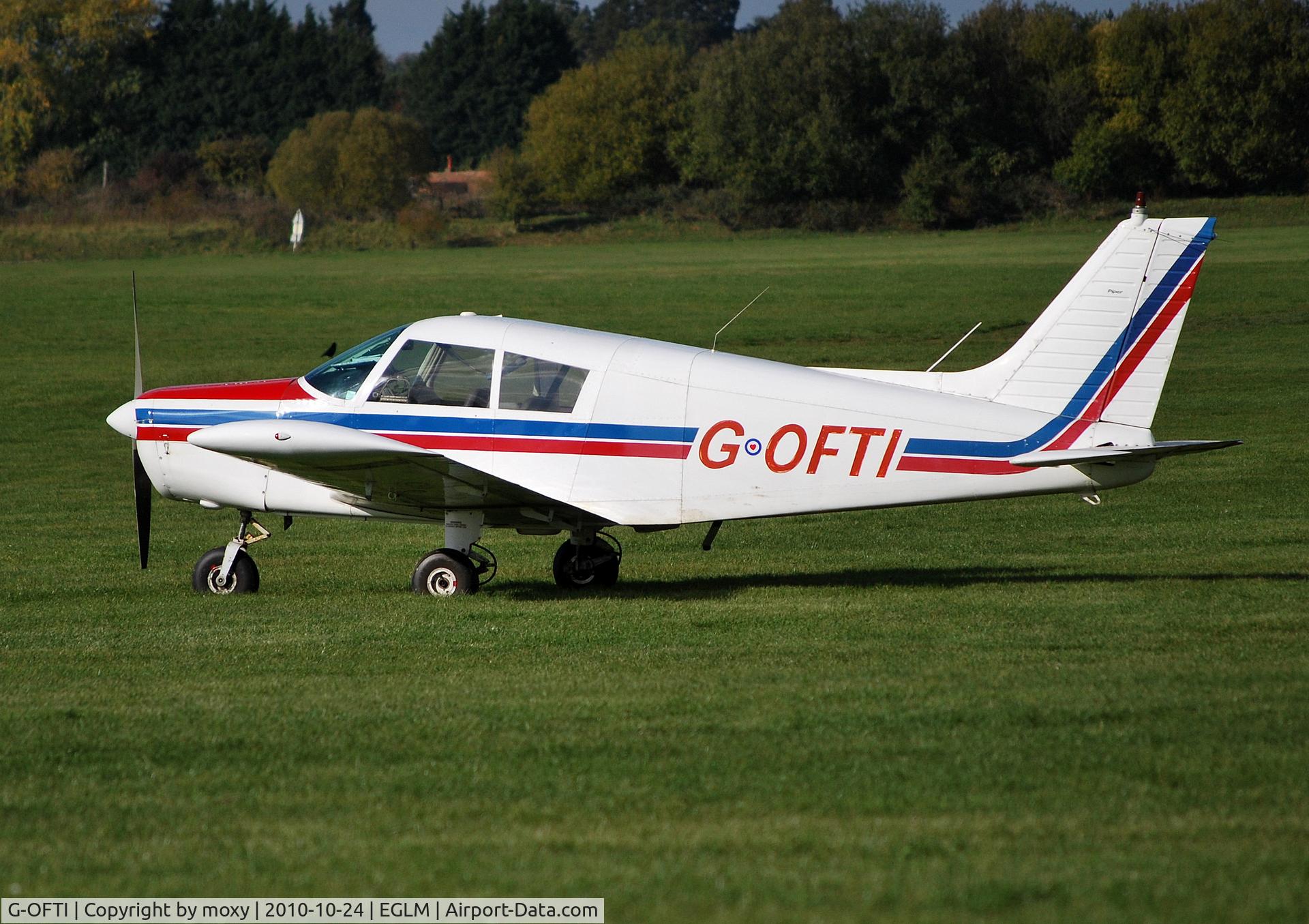 G-OFTI, 1972 Piper PA-28-140 Cherokee C/N 28-7325201, Cherokee 140 at White Waltham