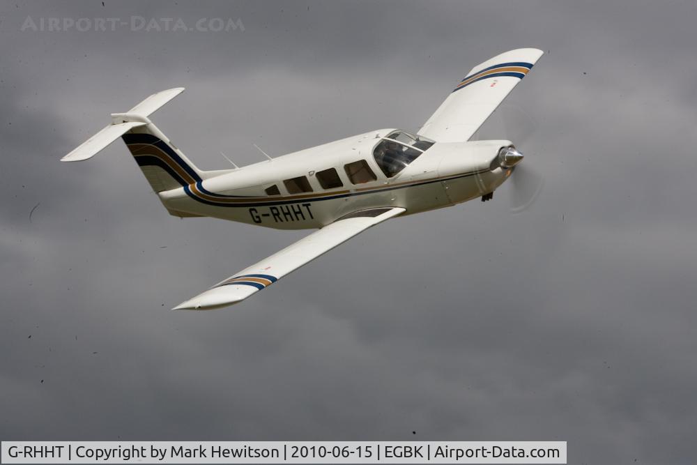 G-RHHT, 1978 Piper PA-32RT-300 Lance II C/N 32R-7885190, At Sywell