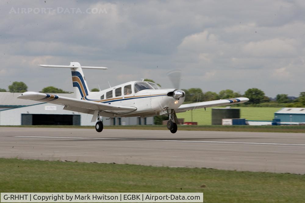G-RHHT, 1978 Piper PA-32RT-300 Lance II C/N 32R-7885190, At Sywell