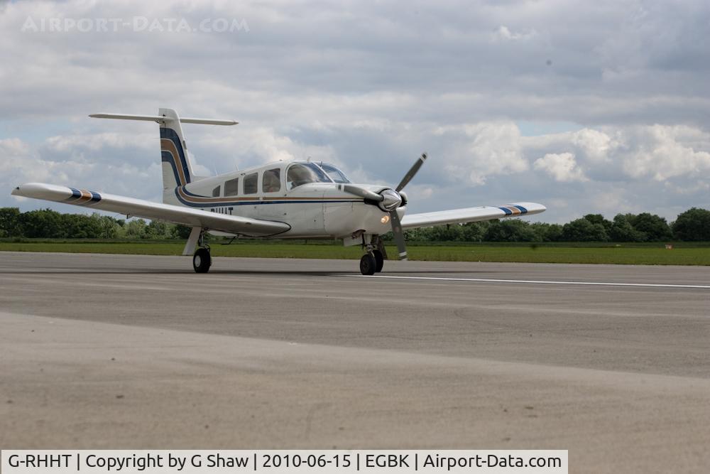 G-RHHT, 1978 Piper PA-32RT-300 Lance II C/N 32R-7885190, At Sywell