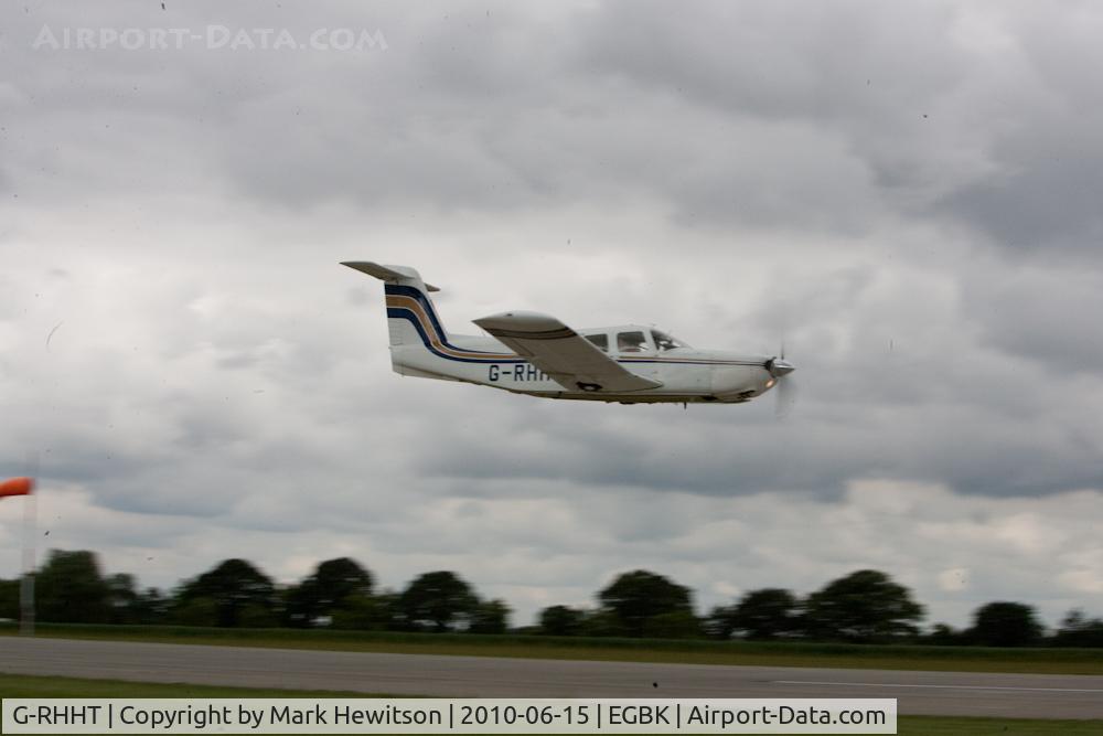 G-RHHT, 1978 Piper PA-32RT-300 Lance II C/N 32R-7885190, At Sywell