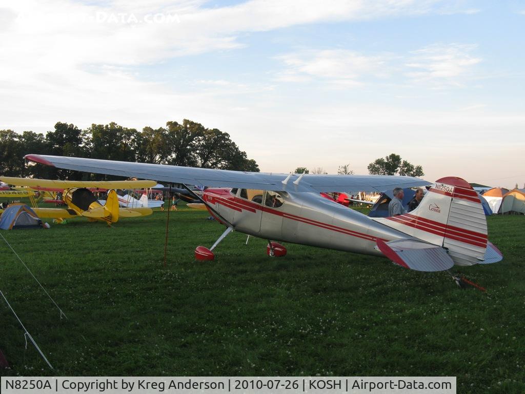 N8250A, 1952 Cessna 170B C/N 25102, EAA AirVenture 2010