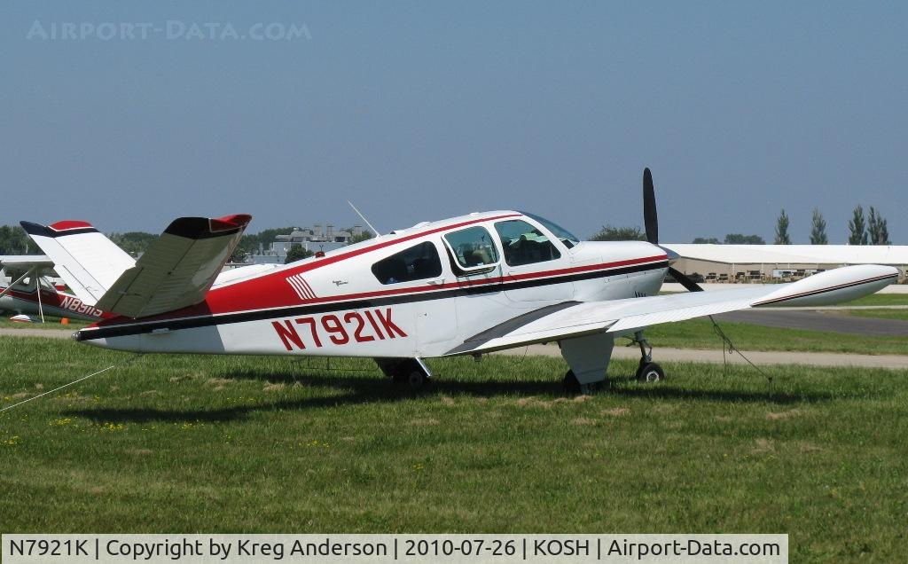 N7921K, 1964 Beech S35 Bonanza C/N D-7713, EAA AirVenture 2010