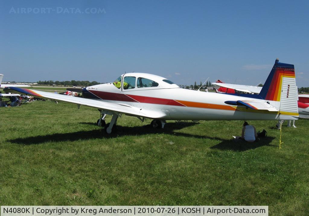N4080K, 1947 North American Navion (NA-145) C/N NAV-4-1080, EAA AirVenture 2010