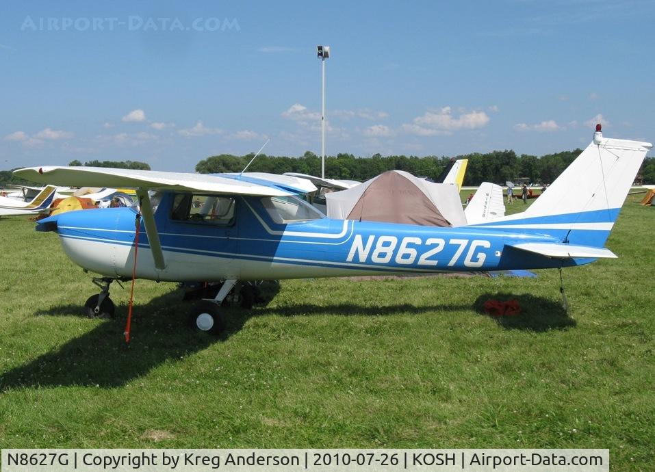 N8627G, 1966 Cessna 150F C/N 15062727, EAA AirVenture 2010