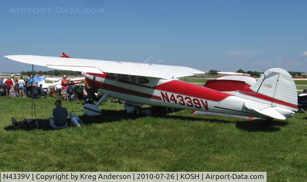 N4339V, 1948 Cessna 190 C/N 7245, EAA AirVenture 2010