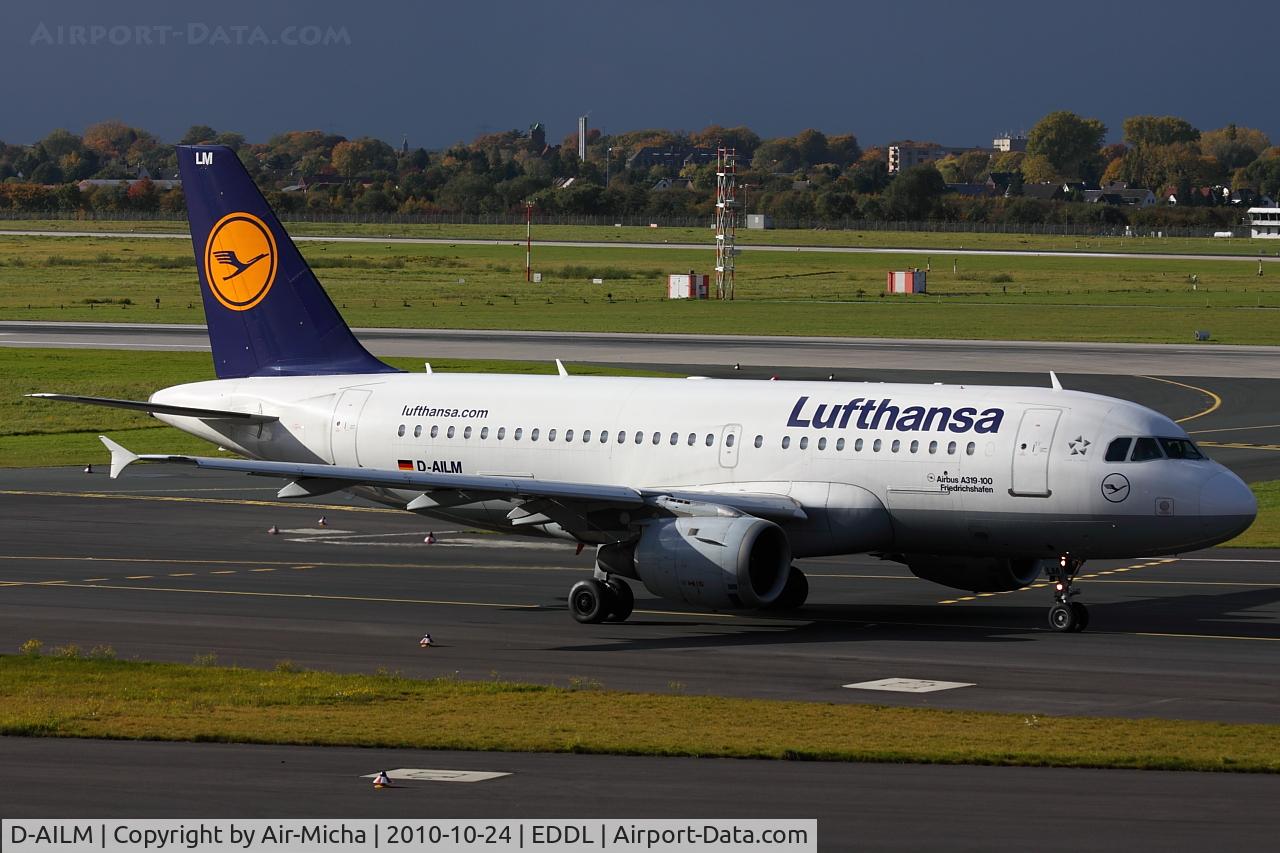 D-AILM, 1997 Airbus A319-114 C/N 694, Lufthansa A319, Aircraft Name: Friedrichshafen