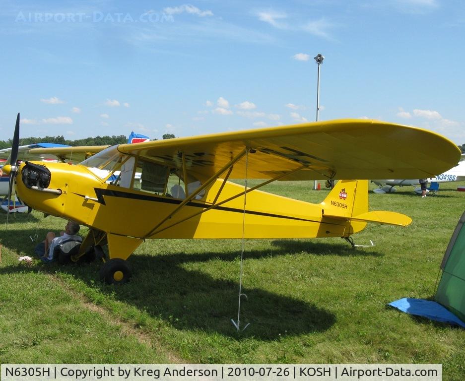 N6305H, 1946 Piper J3C-65 Cub C/N 19485, EAA AirVenture 2010
