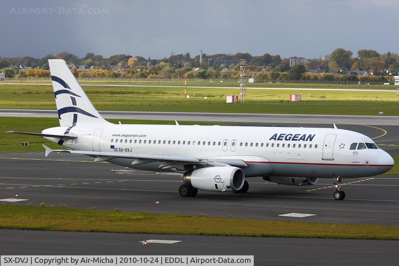 SX-DVJ, 2007 Airbus A320-232 C/N 3365, Aegean Airlines A320