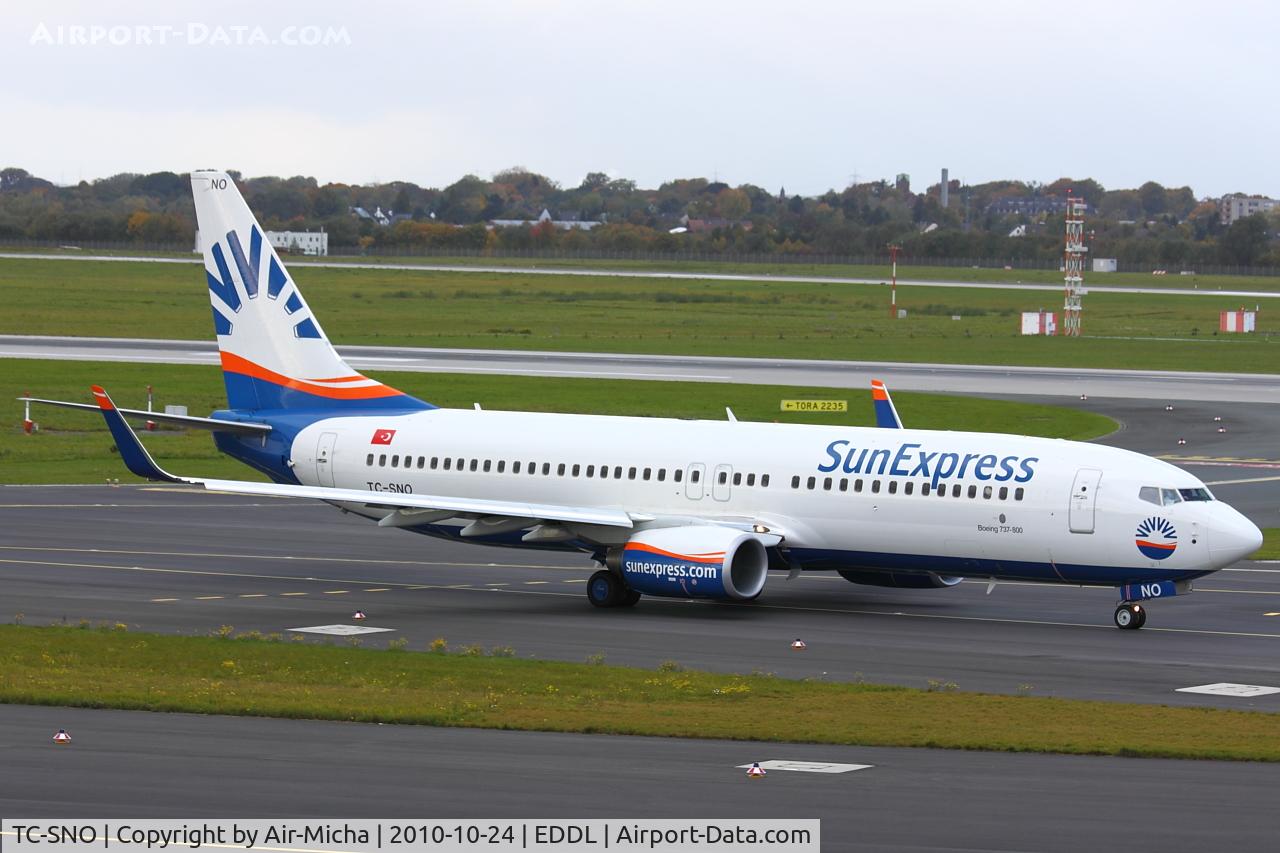 TC-SNO, 2010 Boeing 737-8HC C/N 40776, SunExpress Boeing 737
