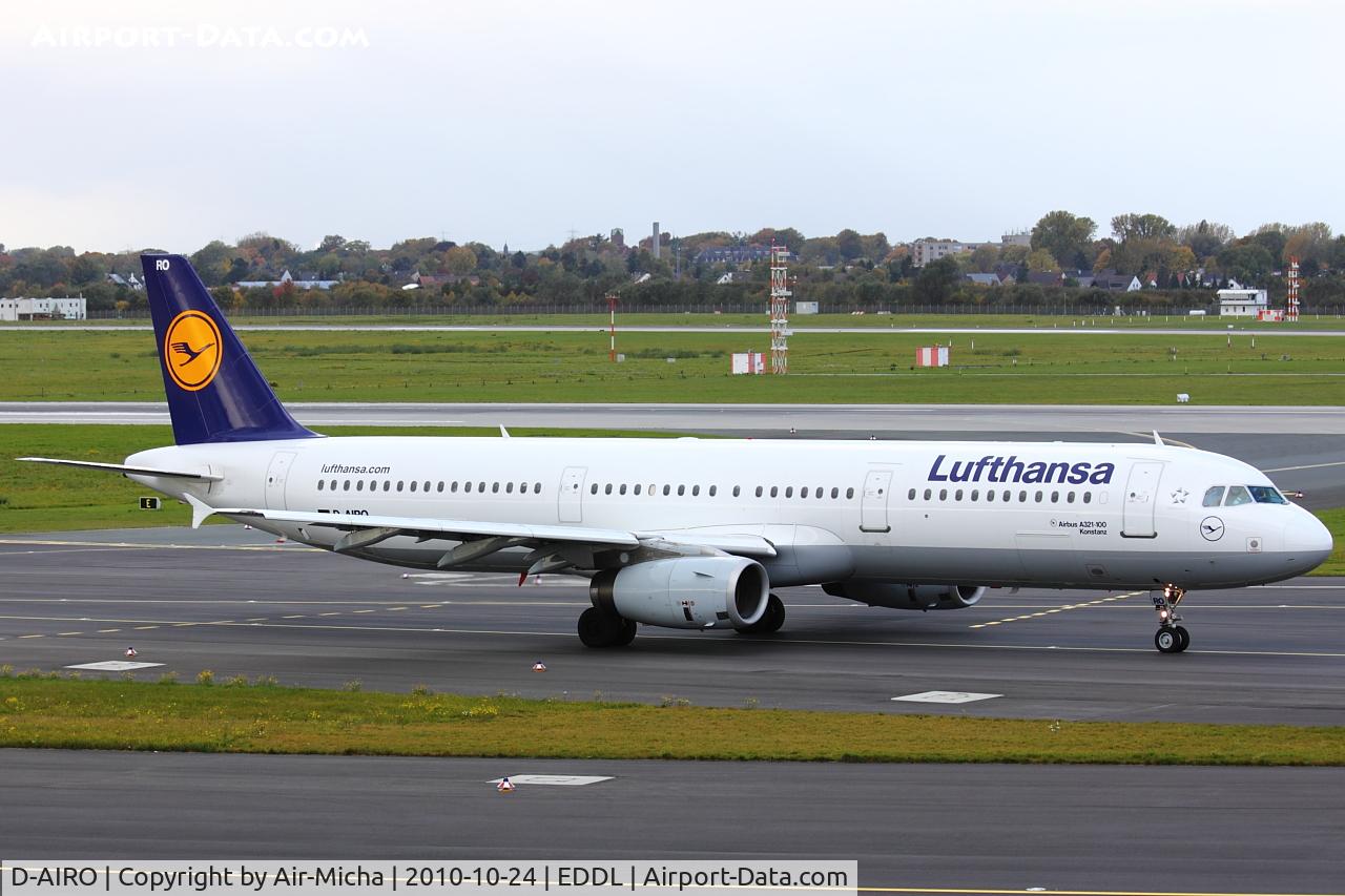 D-AIRO, 1995 Airbus A321-131 C/N 0563, Lufthansa A321, Aircraft Name: Konstanz