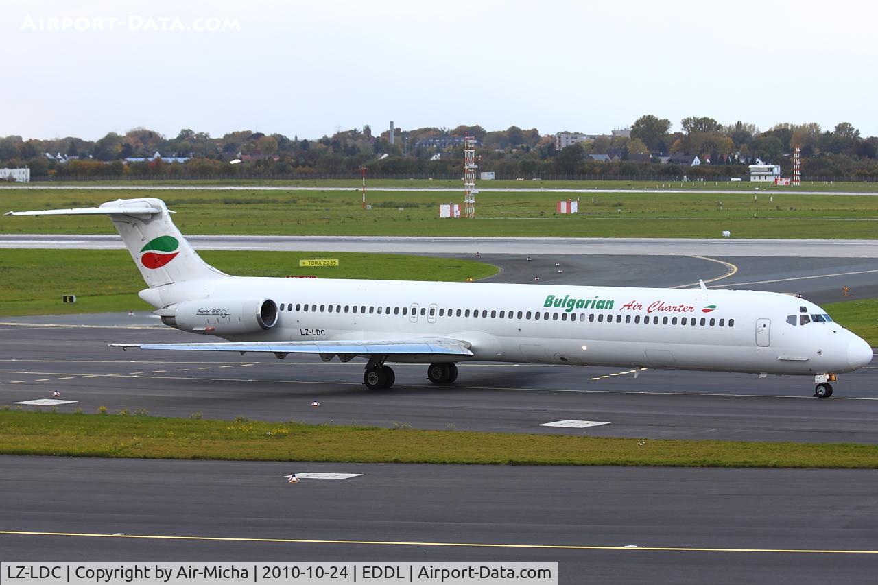 LZ-LDC, 1986 McDonnell Douglas MD-82 (DC-9-82) C/N 49217, Bulgarian Air Charter, McDonnell Douglas MD-82, CN: 49217/1268